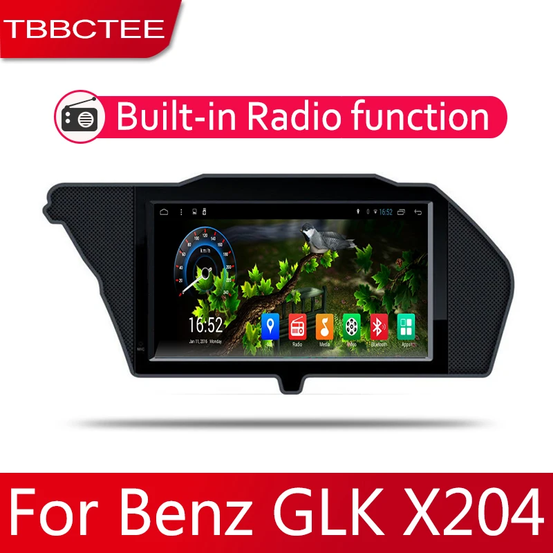 7 HD 1080P ips ЖК-экран Android 8 Core для Mercedes Benz GLK X204 2008~ 2012 автомобильный радиоприемник BT 3G4G AUX USB GPS Navi мультимедиа