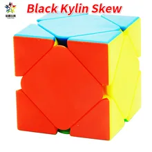 Yuxin Black Kylin Skew Cube Stickerless Zhisheng волшебный куб забавные игрушки для детей