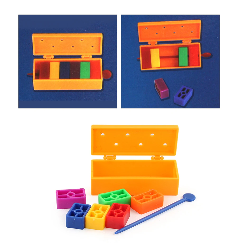 Color Block Escape-2 Blocks Magically Escape волшебный трюк детская игрушка-головоломка подарок обучающие