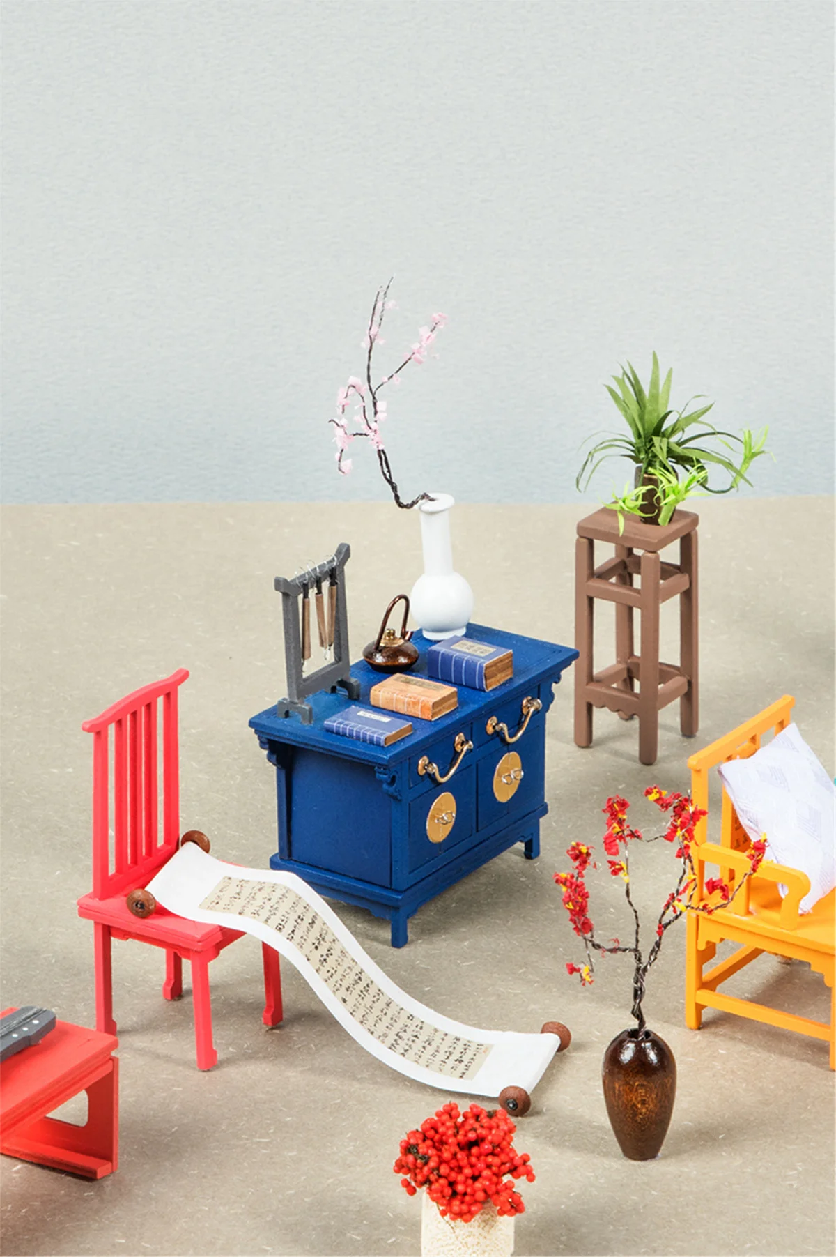 Rolife Elegant Study SN002 - DIY Miniature Dollhouse