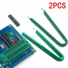 2 шт. зеленый U Тип IC экстрактор rom монтажная плата чип плоскогубцы съемник инструмент 10,5*5,5 см ручные инструменты для тяги встроенный блок