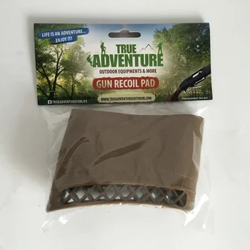 

Outdoor Hunting Sports Shooting Rifle Rubber Recoil Pad Slip-On Buttstock Extension Gun Butt Protector Rubber Equipment