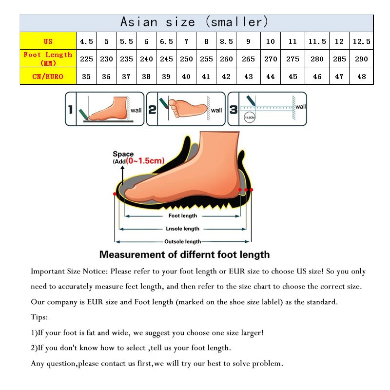 260 korean shoe size to us