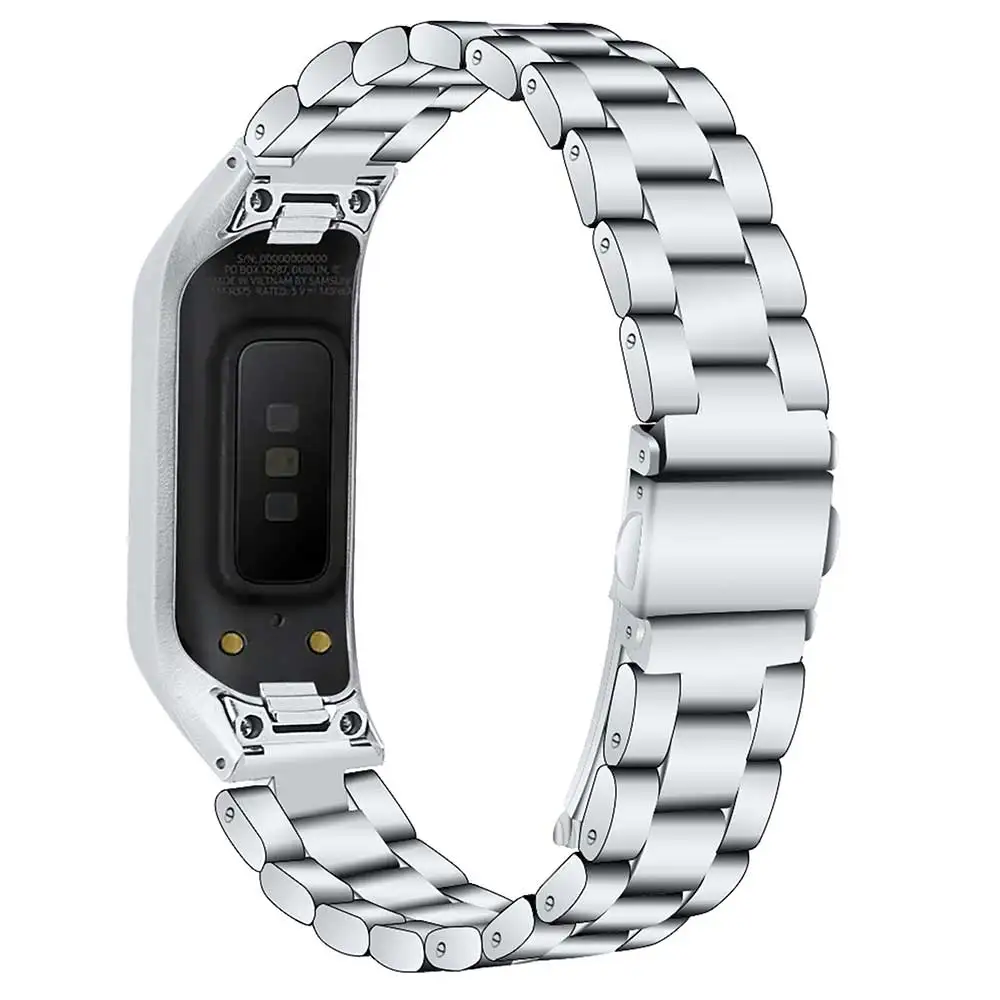 Замена металлический браслет из нержавеющей стали для samsung Galaxy Fit-e R375 ремень роскошный ремешок для наручных часов ремешок для женщин