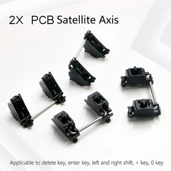 

Plate-Mounted Stabilizers Clear Satellite Axis 7u 6.25u 2u for Cherry Mechanical Keyboard Keycap