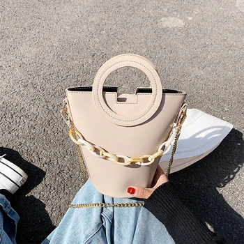 

PU Leather Crossbody Bucket Bags For Women Fashion Shoulder Bag Female Design High Capacity Crossbody Bag