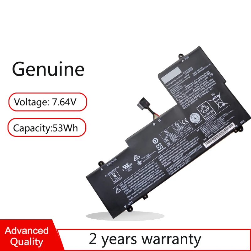 

Genuine New L15M4PC2 Laptop Battery For Lenovo YOGA 710-14IKB-80V4,710-14ISK,710-15ISK,710-15IKB,5B10K90778,5B10K90802 L15L4PC2