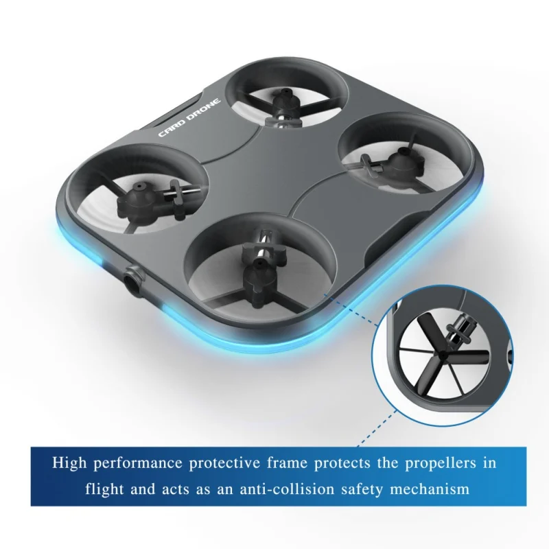 

KAIDENG Drone Card K150 720P WIFI FPV HD Camera Optical Flow RC Quadcopter Toys For Children The Thinnest Drone In The World