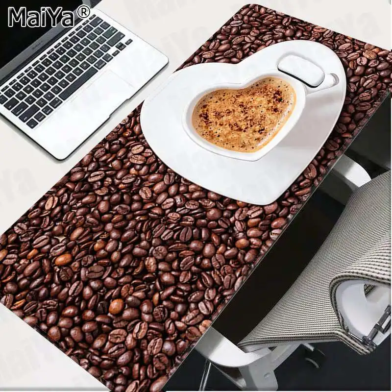 Maiya крутой кофе индивидуальные коврики для мышки ноутбук коврик для мышки в стиле аниме большой коврик для мыши клавиатуры коврик - Цвет: Lock Edge 40X90cm