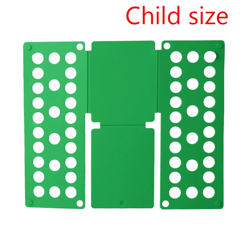 green child size Качественная волшебная доска для складывания одежды T джемпер и юбка Органайзер складной экономит время быстрая одежда складная Доска Держатель ребенка/взрослого размера - Цвет: green child size