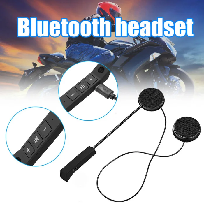 Bluetooth Анти-помехи гарнитура наушники для мотоциклетного шлема езда Hands Free наушники VH99