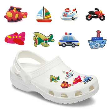 

6-20pcs/lot Cartoon Michey & Minnie Donald PVC Shoe Charms Accessories Decoration JIBZ for Croc Charms Bracelets Kids Gift