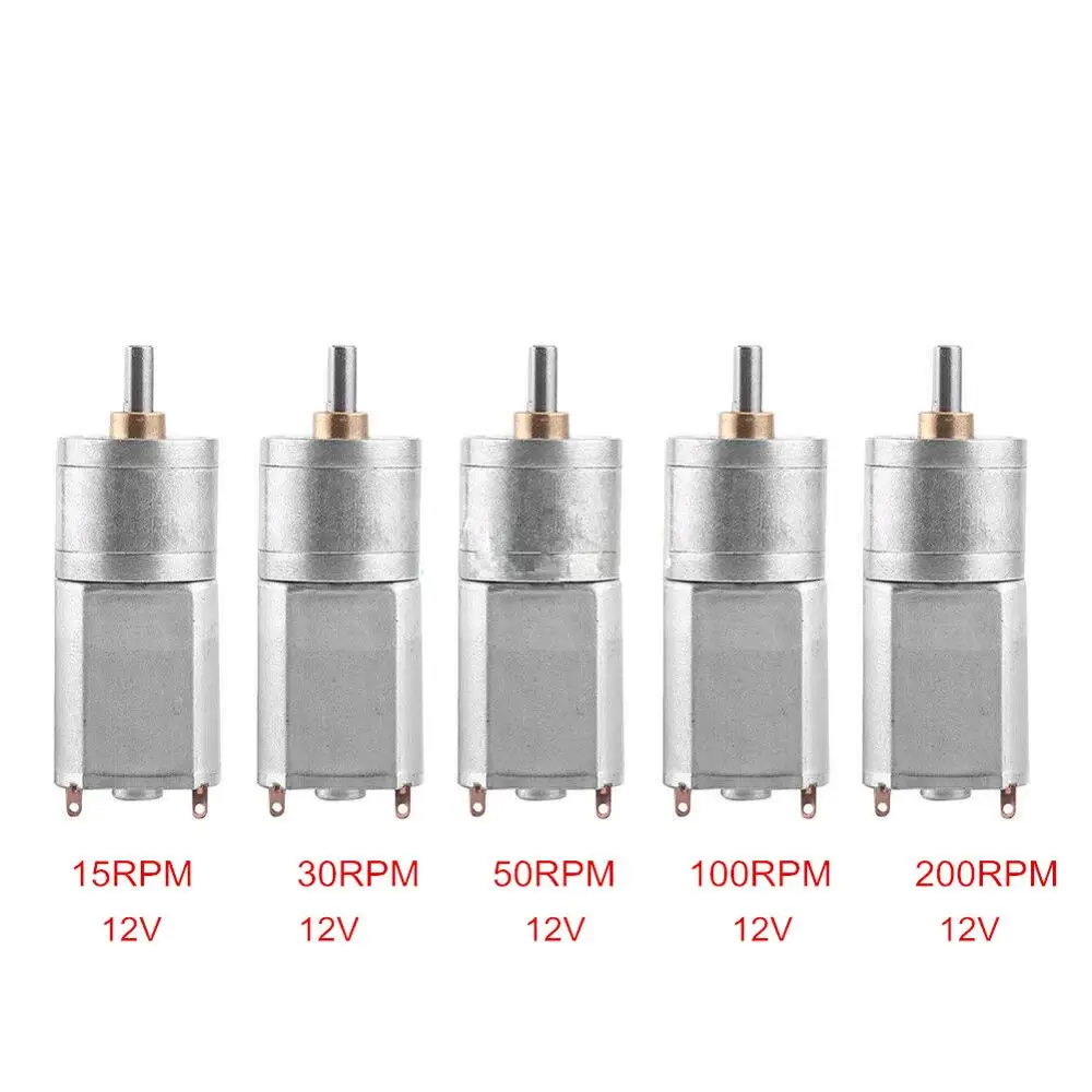 DC 3V-3.7V Micro Speed Reduction Worm Gear Motor 4mm Mini Coreless Motor 800RPM