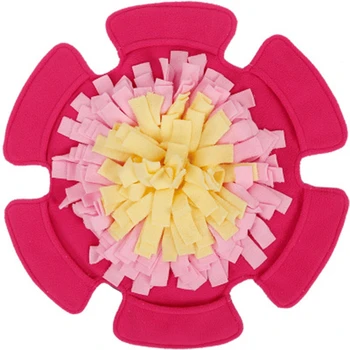 

Educational Toy Blanket Flower Pet Dog Sniffing Pad Training Consumes Energy Sniffs and Decompresses Slow Food