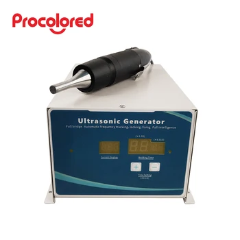 Cheap Procolored Ultrasonic Spot Handheld Welder Semi-automatic For Non-woven Fabric Welding