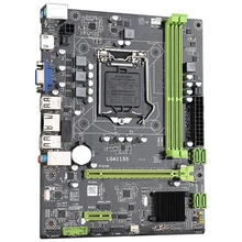 For Intel H61 Socket LGA 1155 For Desktop Professional Dual Channels Computer Mainboard Replacement Stable Motherboard CPU For Intel H61 Socket LGA 1155 For Desktop Professional Dual Channels Computer Mainboard Replacement Stable Motherboard CPU