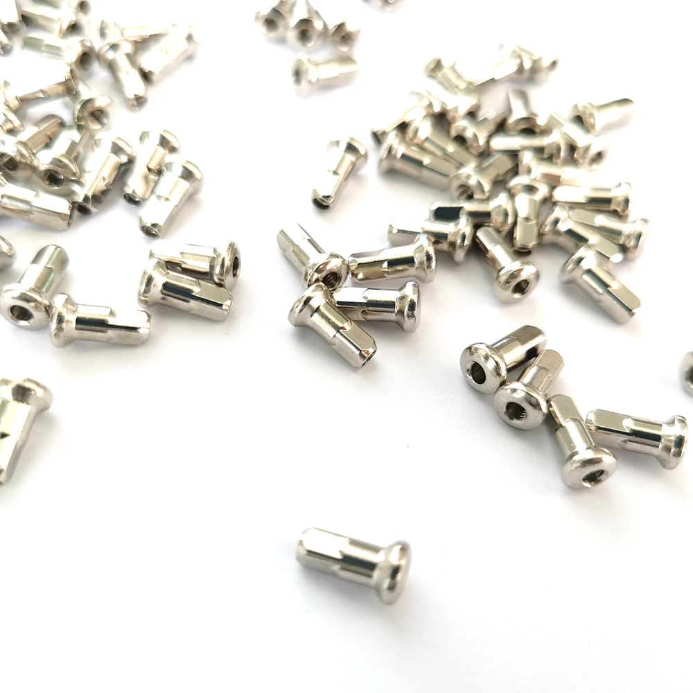 Pillar 5R Internal Nipples Brass Silver Nipple 10.5mm 4R FG2.3 14G 2.0 Spokes Hidden Nipple for Road Mtb Bike Wheels Parts bicycle spokes bike spokes nipples