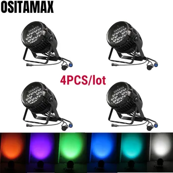 

Outdoor LED Par Light 18x18w Zoom Par Can Stage Lighting Equipment RGBWA UV 6IN1 IP65 LED Par Wedding Lamp Disco Party Par