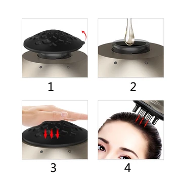 

Salon Washable Scalp Massager Multifunction Hair Care Essential Oil Promotive Liquid Guiding Comb Tool Healthy Portable Regrowth