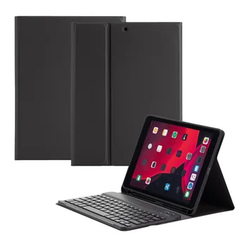 

Portable Bluetooth Keyboard Case USB Magnetic Keyboard Cover Keyboard Leather Case for iPad 10.2 with Keyboard