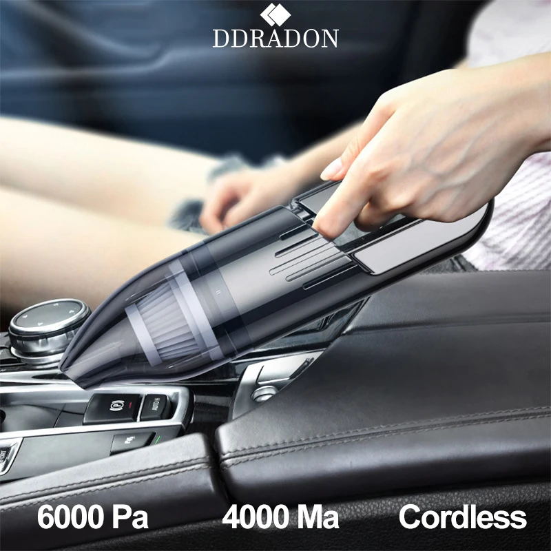 Baseus Car Vacuum Cleaner 6000Pa Wireless Vacuum Cleaner For Car Home  Cleaning Portable Handheld Car Vacuum Cleaner - AliExpress