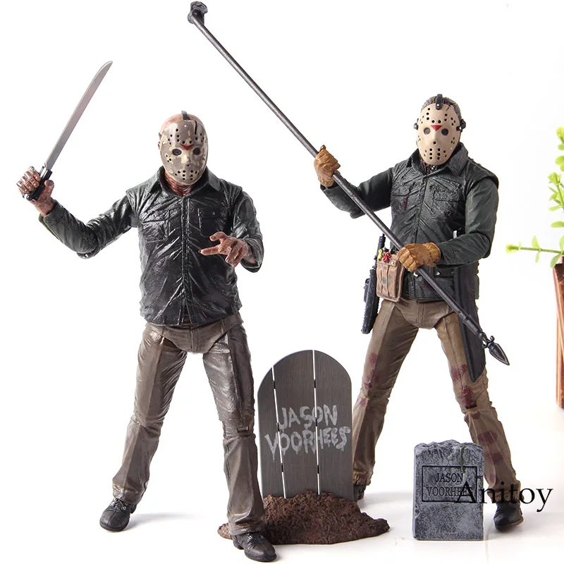 NECA Friday the 13th 2009 Deluxe Edition Jason Voorhees, фигурка из ПВХ, Коллекционная модель, игрушка в подарок для друзей