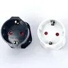 European 2 Pin to UK 3 Pin Plug Adaptor Euro EU  Travel Mains Adapter ► Photo 2/4