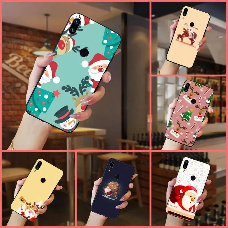 

Christmas Gift Santa Claus Phone Case For Xiaomi Redmi 7 8 9t a3 9se k20 mi8 max3 lite 9 note 9s 10 pro