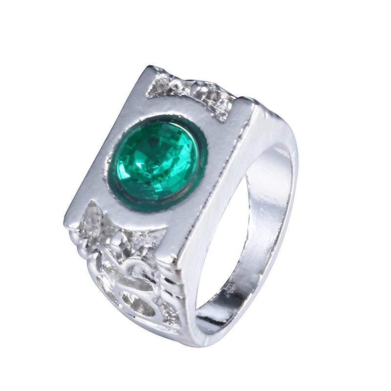 jewelry rings ring jewelry Fashion Jewelry Charm Green Lantern Ring For Men And Women