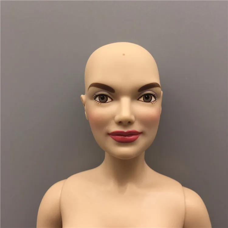 Известная кукла леди головы с телом Франклин качество кукла голова Обнаженная тело с кукла голова один набор виниловые головы кукол DIY подарки для девочки