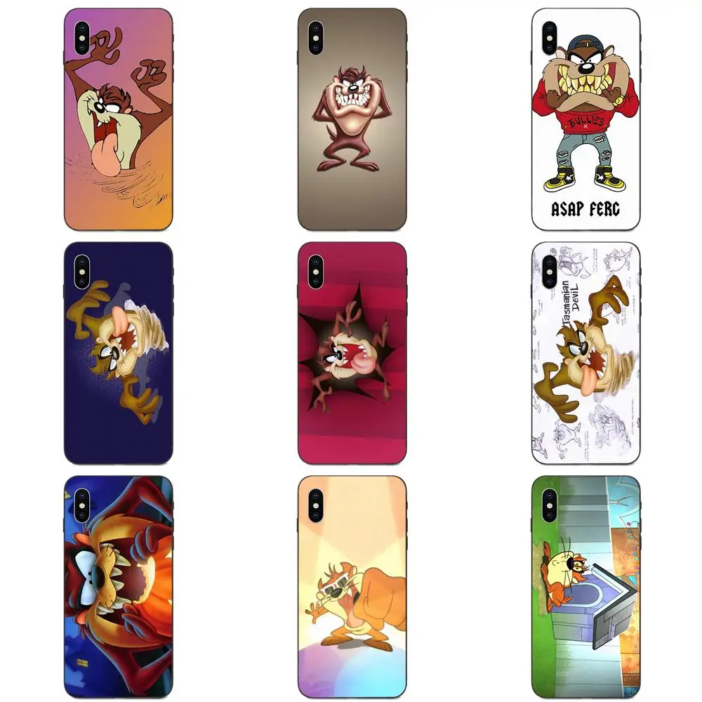 Мягкий резиновый чехол для телефона Taz Looney ttes Xiaomi Redmi Mi Note 2 3S 8 9 Lite SE Pro | Мобильные
