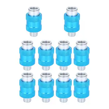 

Solenoid Valve 10Pcs Thread Slide Valve Wear-Resistant Durable Flow Control Manual Switch HSV-6 Electric Magnetic Valve