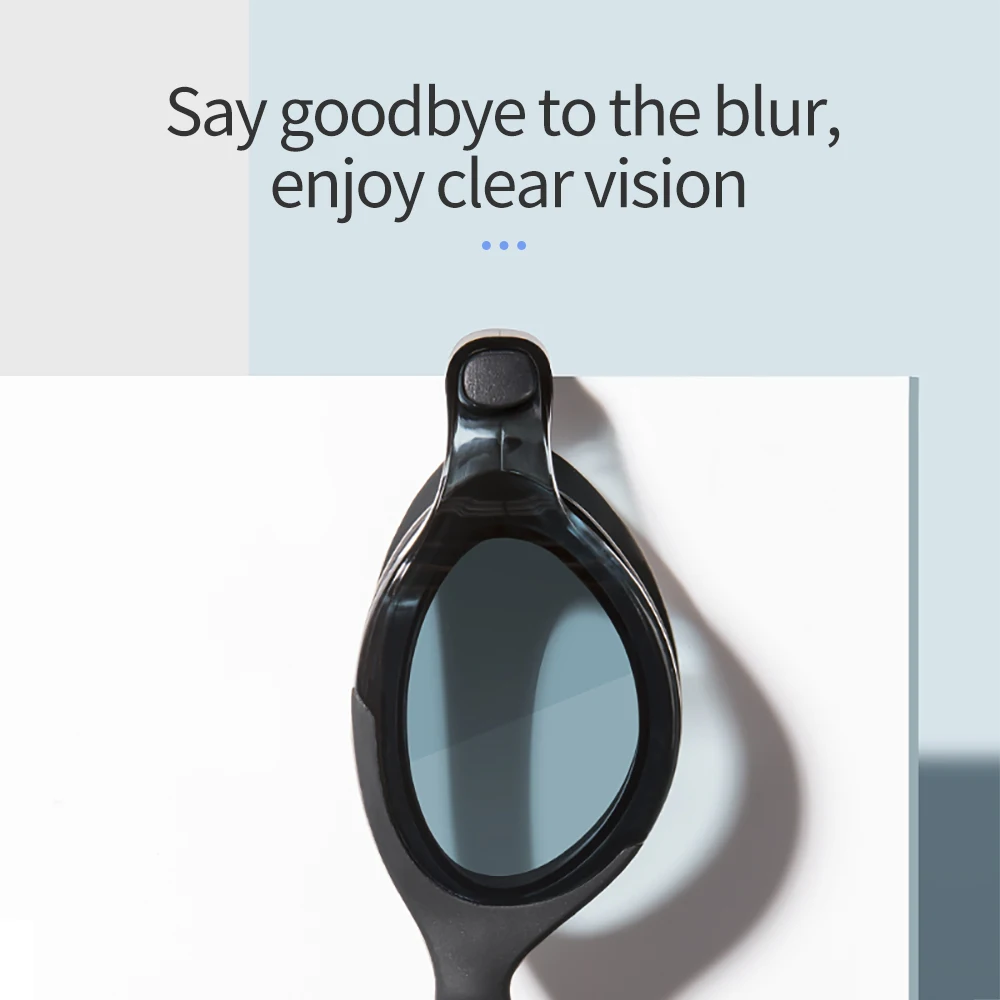 COPOZZ Professional HD okulary pływackie podwójne Anti-Fog regulowane gogle pływackie silikonowe Big view gogle dla mężczyzn kobiety