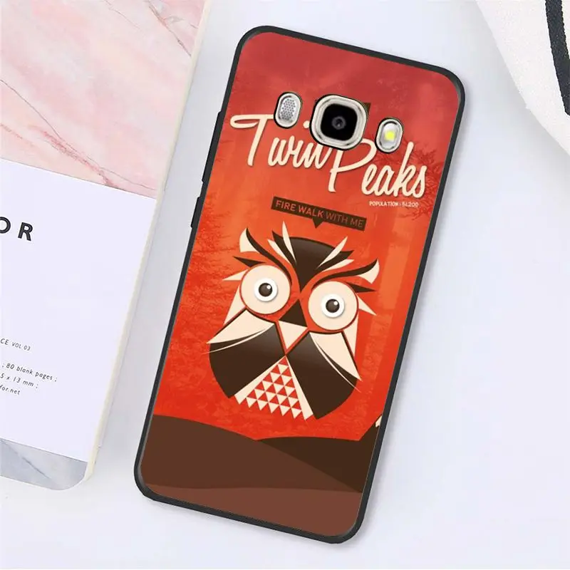 A4 MaiYaCa чехол Добро пожаловать в Твин Пикс чехол для телефона для samsung Galaxy J7 J6 J8 J4 J4Plus J7 DUO J7NEO J2 J7 Prime - Цвет: A4