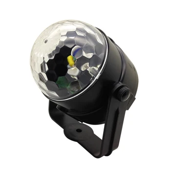 

Auto console decoration Portable usb crystal dj disco control sensor control flash strobe atmosphere led colorful light