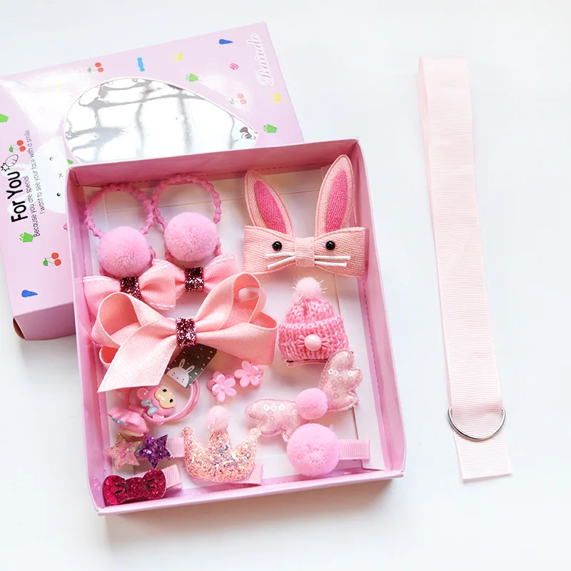 18Pcs/set Cute Cartoon Princess Hairpins Gifts Chileren Girls Kids Hair Clips Barrettes Accessories Ornament Hairclip Headdress