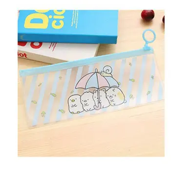 

Storage Bag Environmental Protection Transparent Frosted File Bag Bill Data Storage Waterproof File Bag