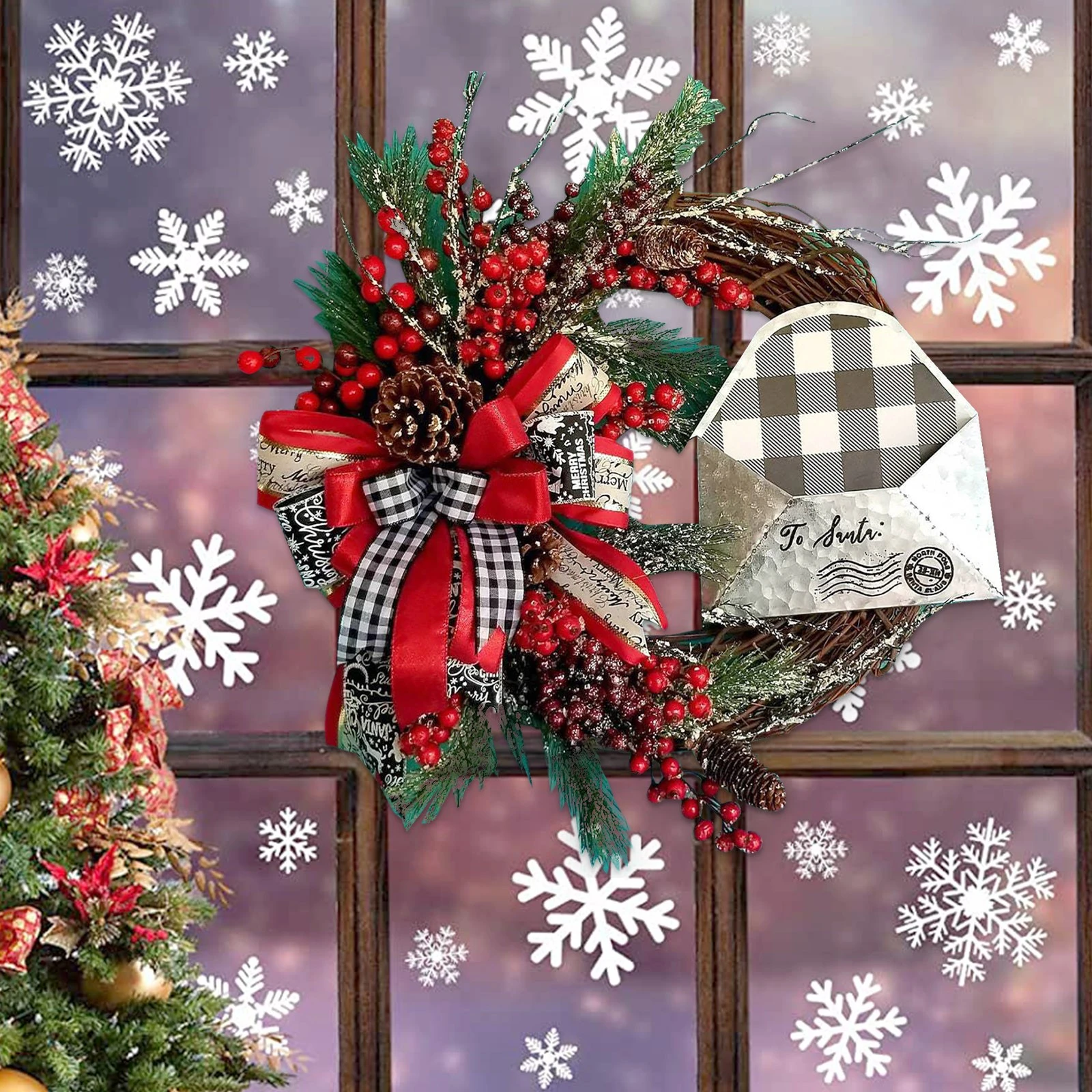 Hangar Christmas 2022 4# Christmas Decorations Dead Branches Vine Ring Pendant Christmas Cane  Garland Door Hanger Christmas Wreath Новый Год 2022|Pendant & Drop  Ornaments| - Aliexpress