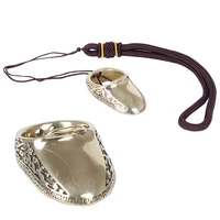 1pc 18-22mm Brass Archery Supply Lightweight Thumb Finger Guard Ring Buckle Hand Decoration Finger Protector Tool Archery 1
