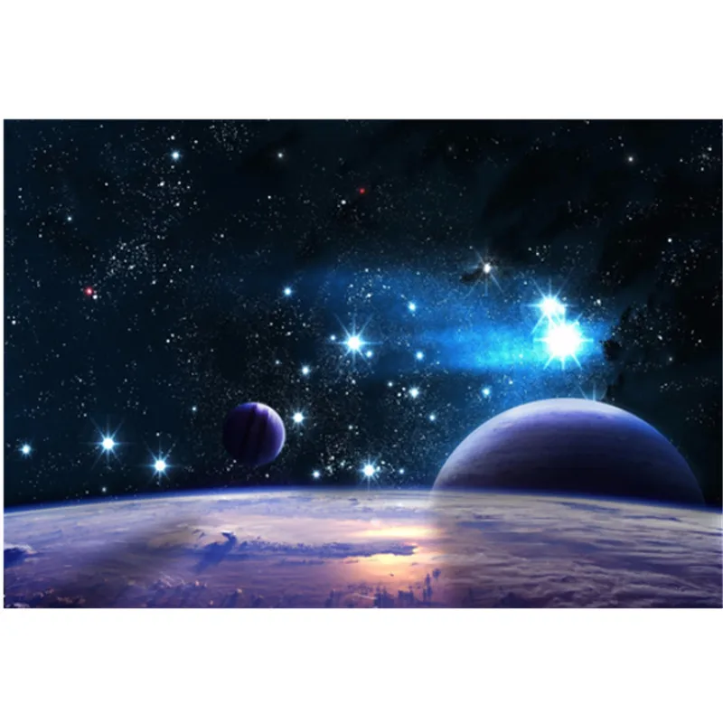 Алмазная 5D картина &quotсделай сам&quot Звездный пейзаж полностью круглая мозаика