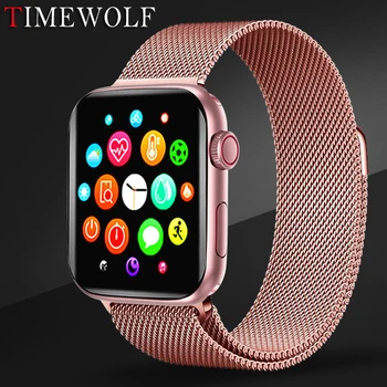 

Timewolf IWO 10 Smart Watch Serie 5 IWO 13 Reloj Inteligente Smartwatch IP68 Waterproof Smart Watch for Android Phone Iphone IOS