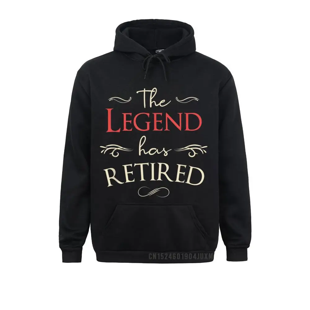 

Женская толстовка с длинным рукавом The Legend Has на пенсию, с принтом