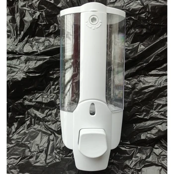 

350ml Bathroom Wall Mounted ABS Single Head Liquid Soap Box Home Toilet Locked Hand Sanatizer Dispenser Shampoo Container Bottle