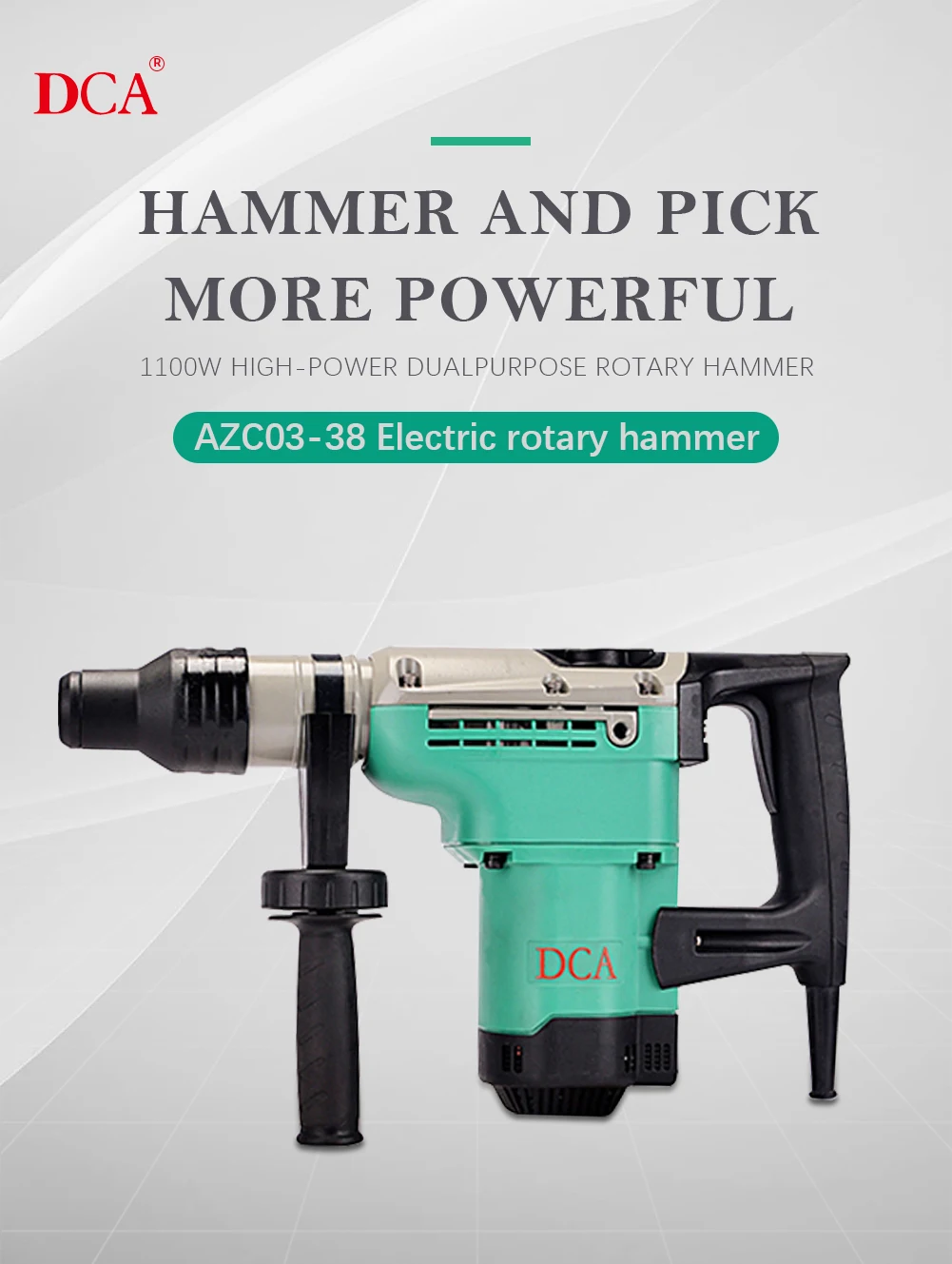 DCA Rotary Hammer Drill Demolition 