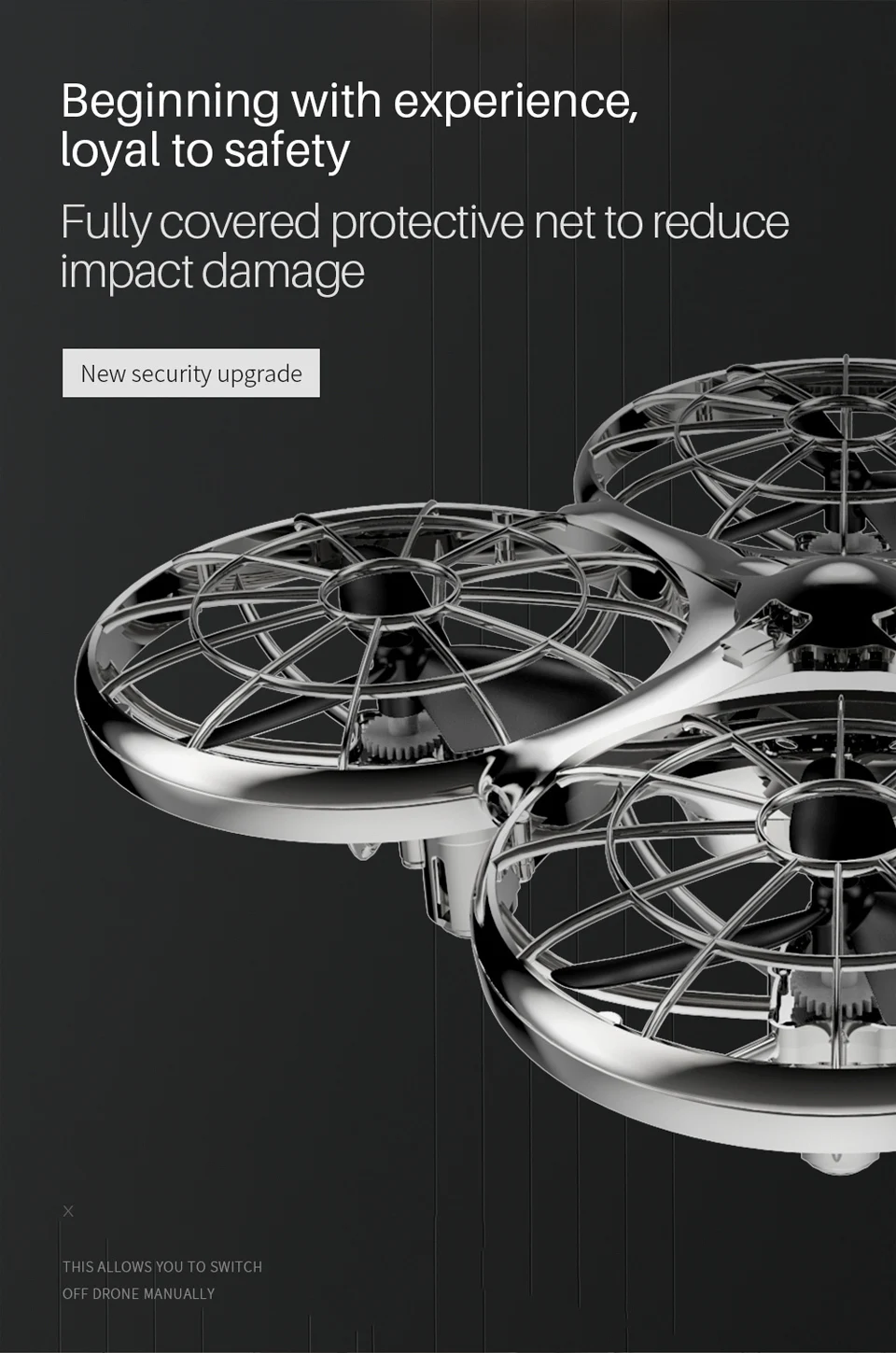 Syma X100 беспилотный Радиоуправляемый Дрон 4ch 6axis Gyro 3d Безголовый режим Дрон высокая/низкая скорость один ключ Летающий вертолет авария доказательство