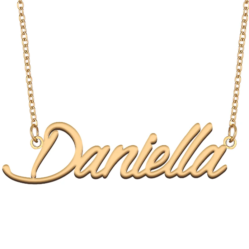 

Necklace with Name Daniella for His Her Family Member Best Friend Birthday Gifts on Christmas Mother Day Valentine's Day