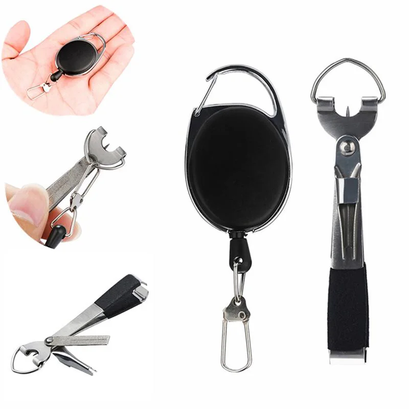 

Multifunctional Fast Tie Fishing Quick Knot Tool Nail Knotter Tying Line Cutter Clipper Nipper Retractor Tackle Accessories