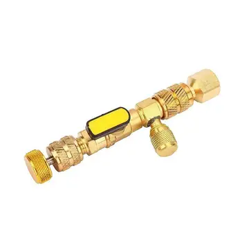 

Fluoride hose with ball valve R134 liquid refrigerant pipe Hose joint air conditioning fluoride pipe