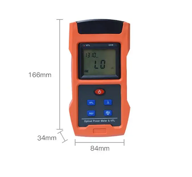 Ftth-Fiber 20mw источник света оптический лазер 10mw ручной TL563 1m 10dbm Meter-70dbm