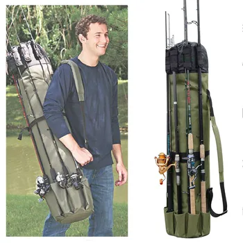 

Shaddock Fishing Portable Multifunction Nylon Fishing Bags Fishing Rod Bag Case Fishing Tackle Tools Storage Bag